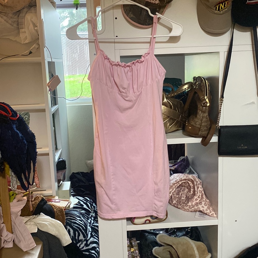 Pink Short Dress